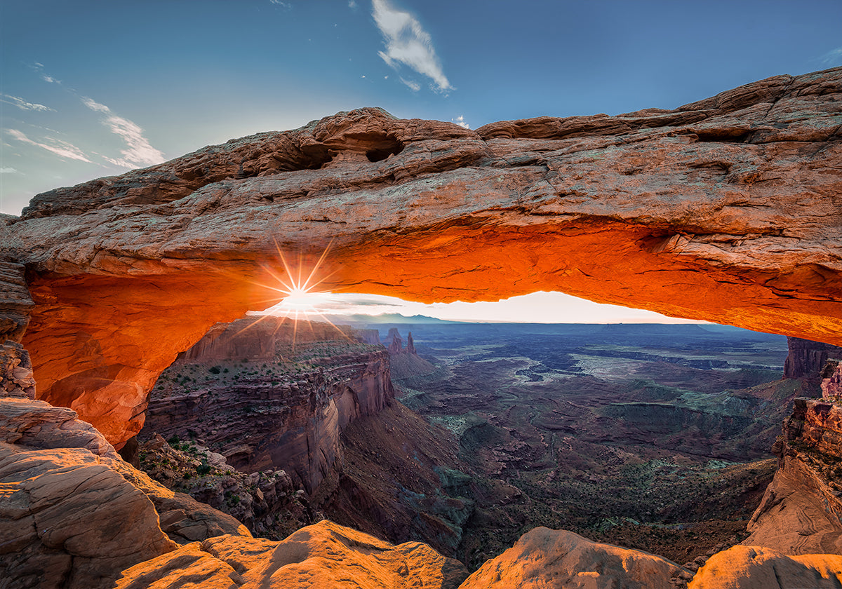 Amanecer en el Arco de Mesa