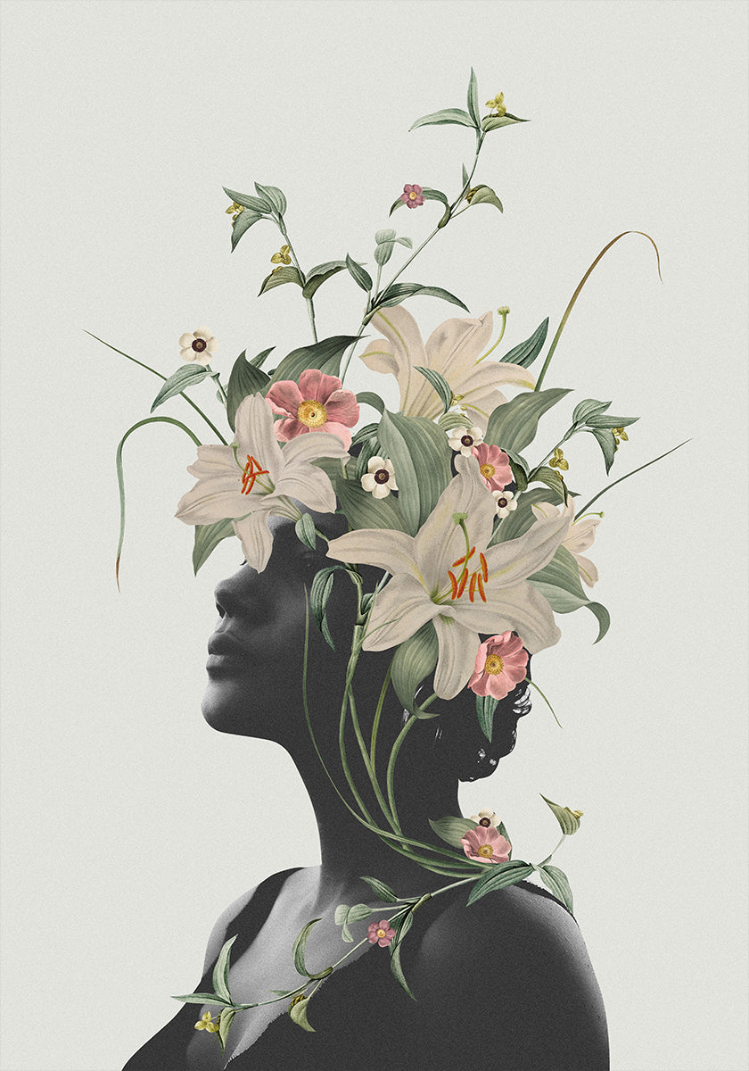 Póster Flor de lirio