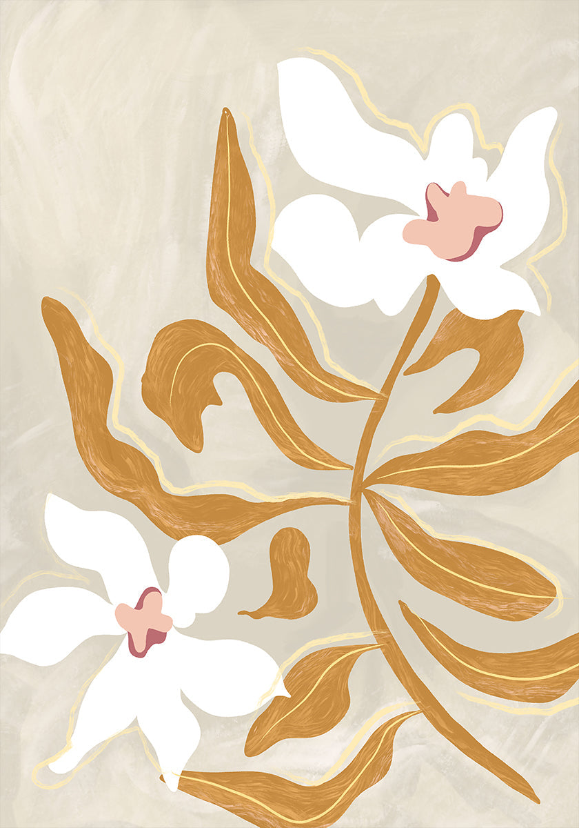 Póster Flor de flor