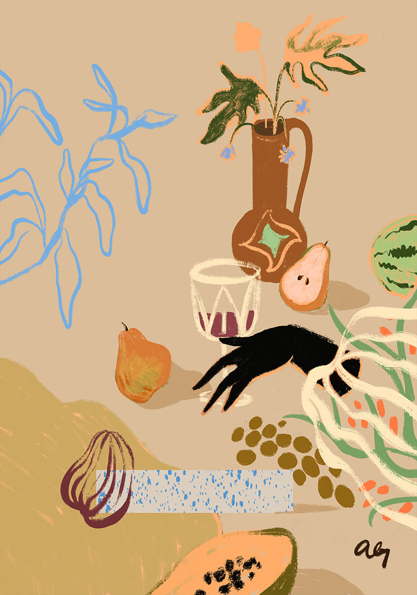 Pásame la pera Póster