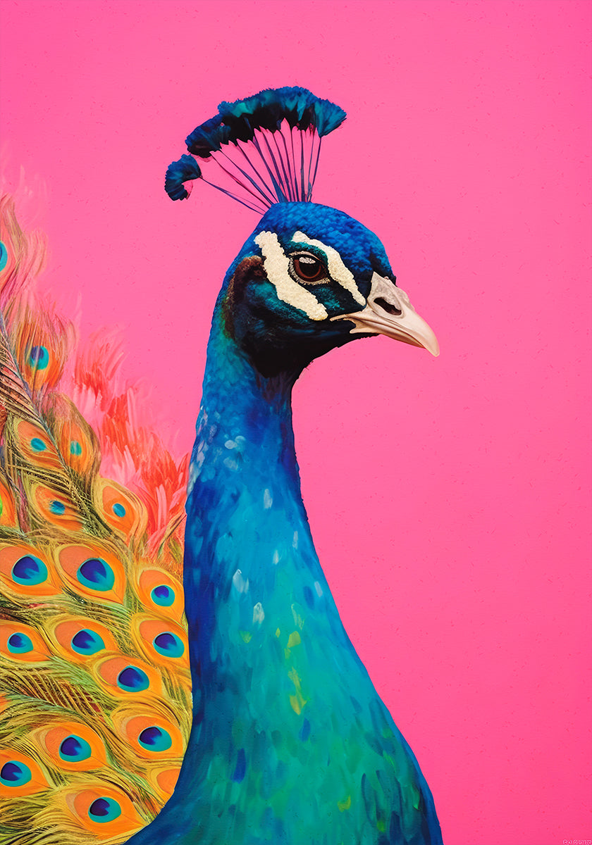 La vitalidad del pavo real