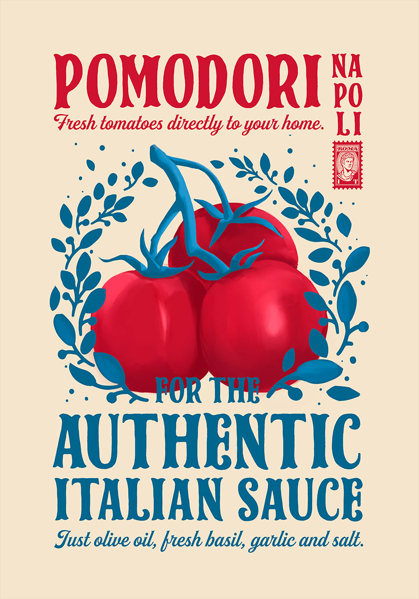 Impresión de cocina Pomodori
