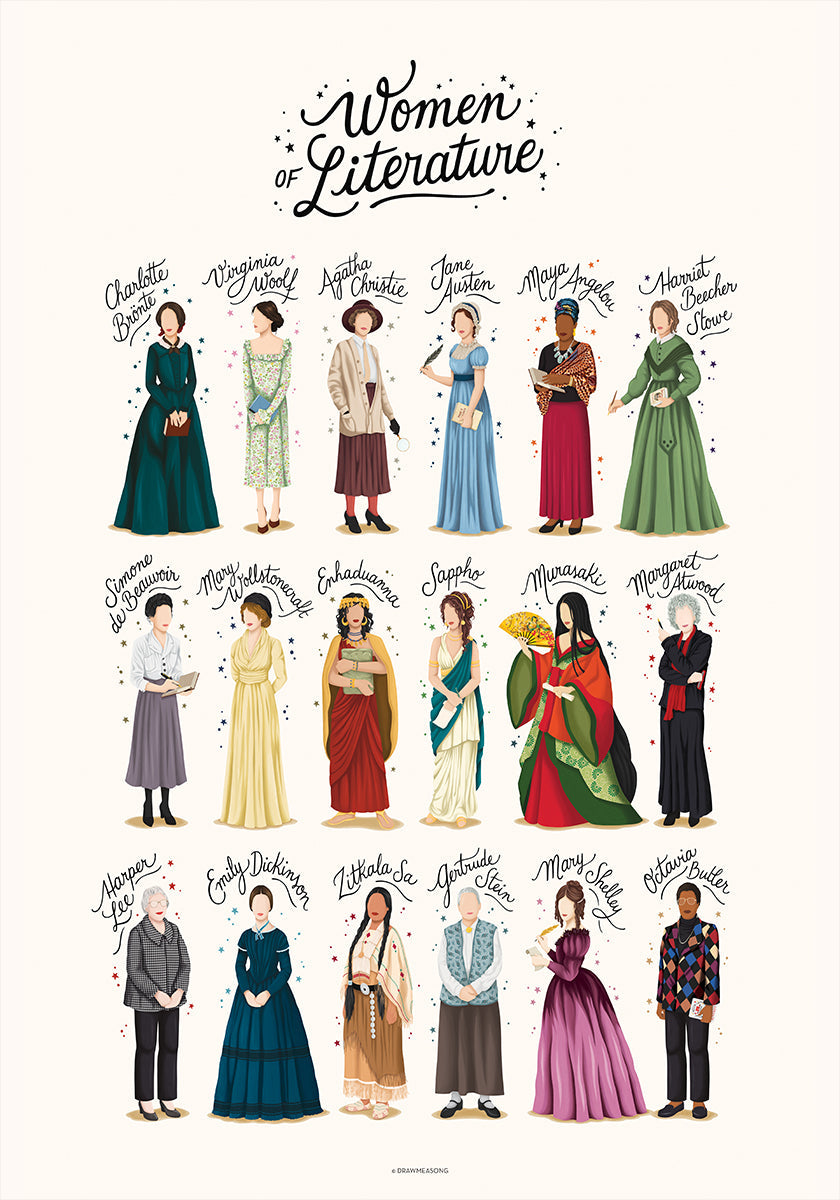 Mujeres de literatura Póster