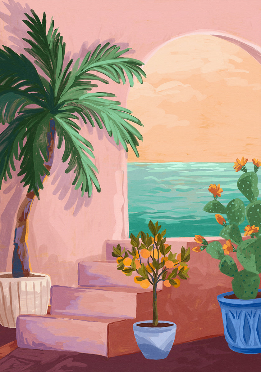 Escalera al paraíso Póster