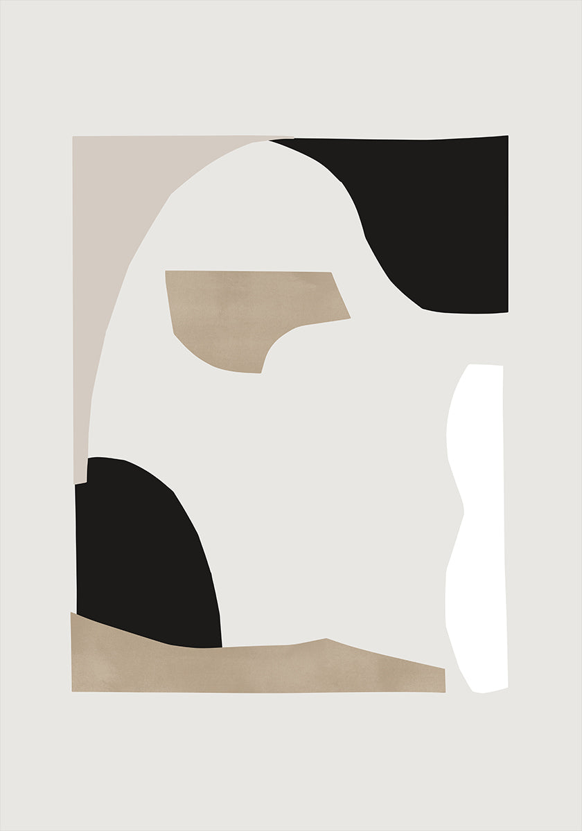 Formas abstractas 2 Póster