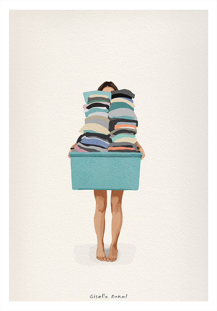 Cesta de lavandería