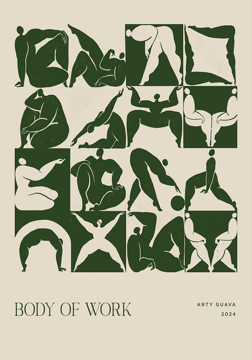 Cuerpo de trabajo (bosque) Póster