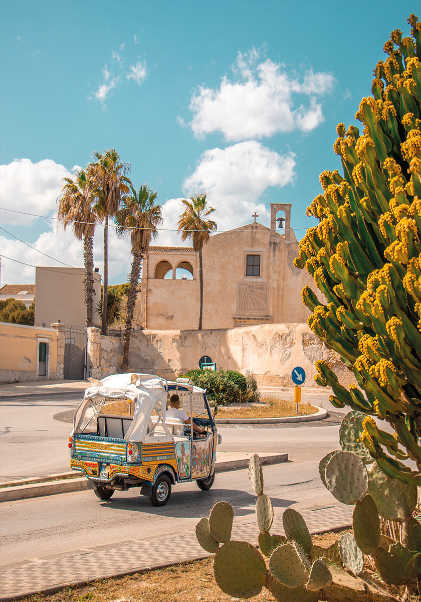 Paseo en tuk tuk Póster