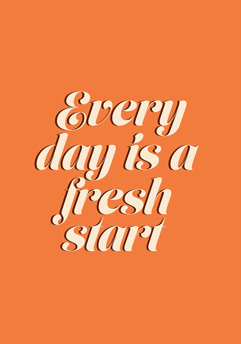 Nuevo comienzo Póster