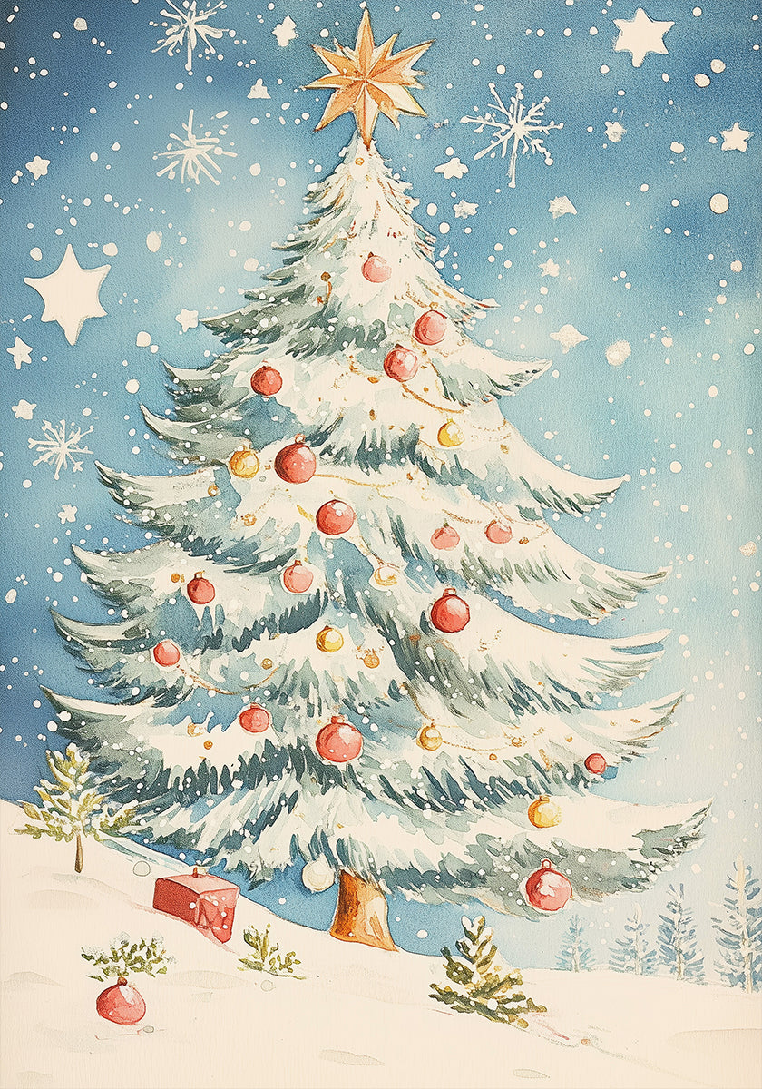 Árbol de Navidad No.1 Póster