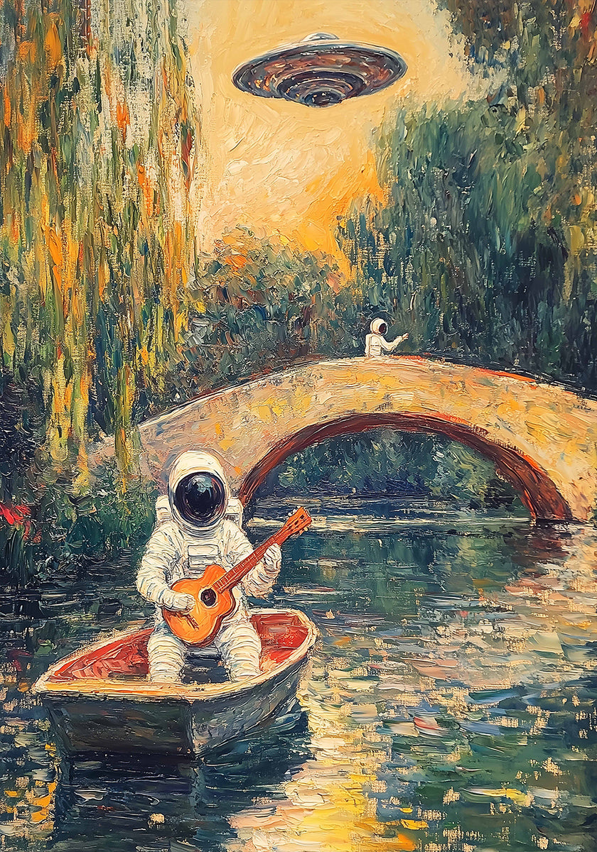 Balada al rio Póster