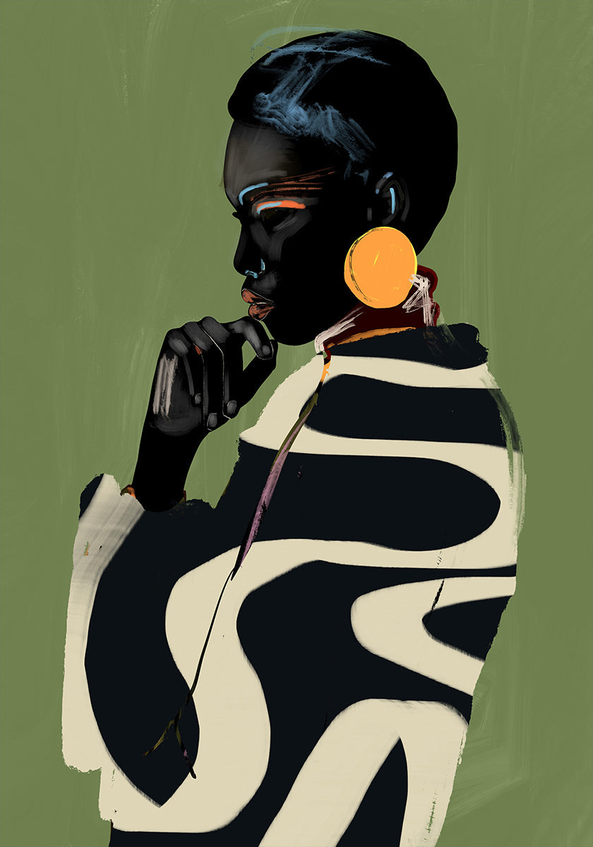 Contemplación audaz Póster