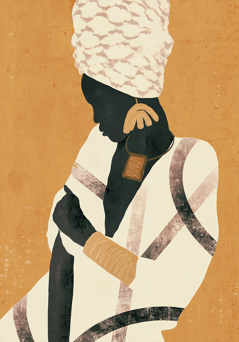Mujer africana Póster