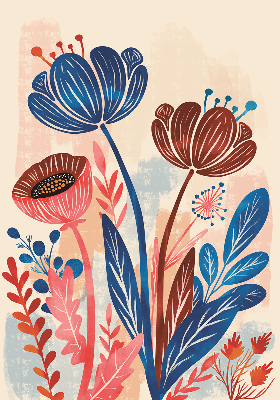 Flores fabulosas Póster