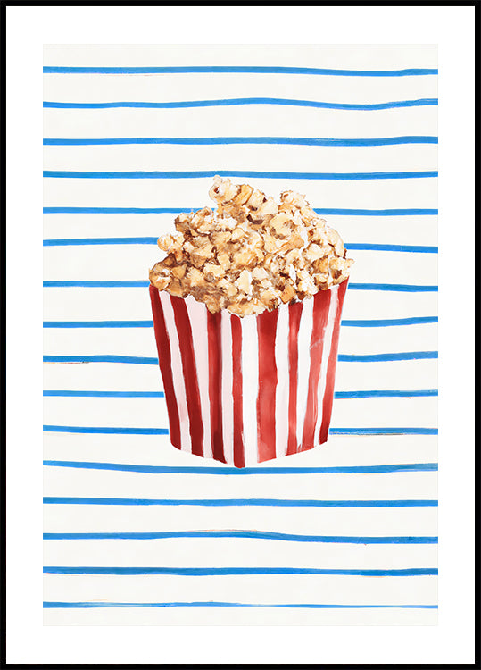 61. Póster La hora de las palomitas de maíz