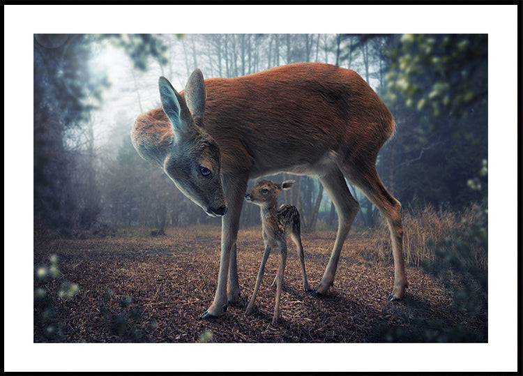 madre y cervatillo