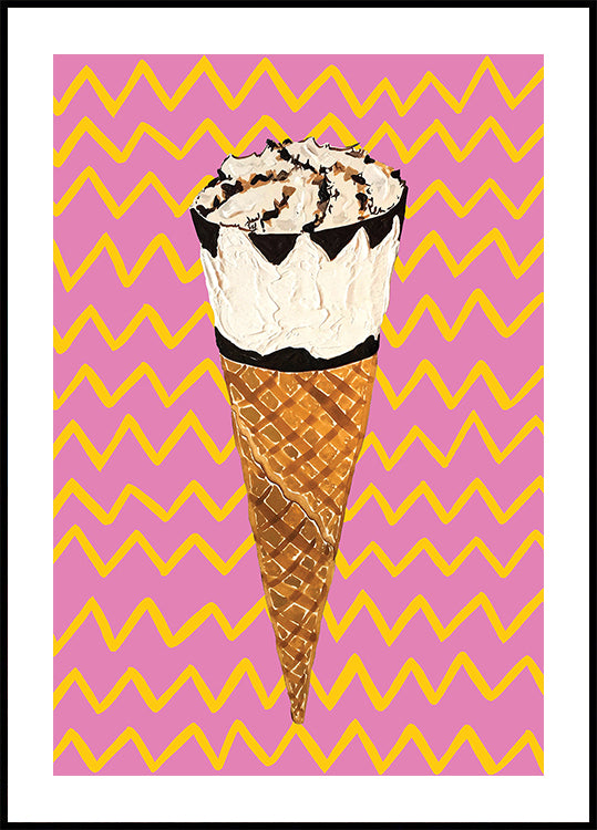 Cornetto Rosa Póster