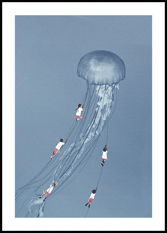 Llegamos a casa sonriendo Póster