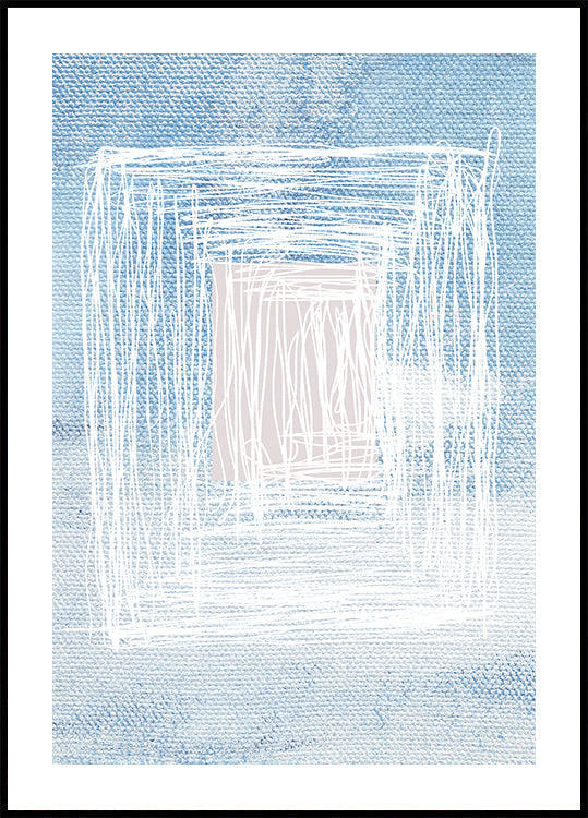 Patrones lineales blancos con diseño geométrico.