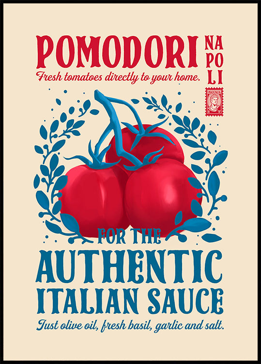 Impresión de cocina Pomodori