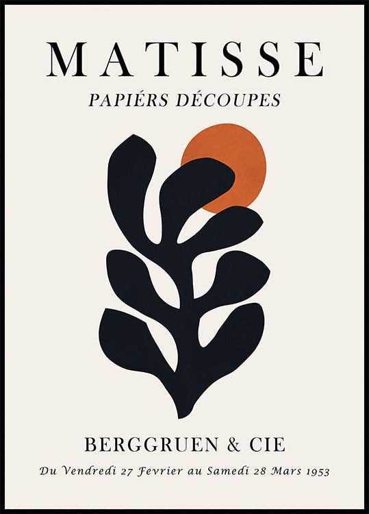 Cartel floral Matisse 9