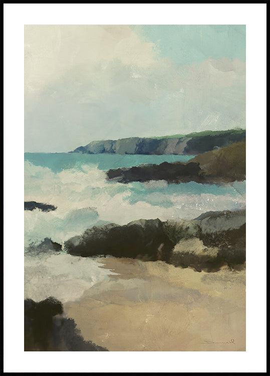 Playa rocosa