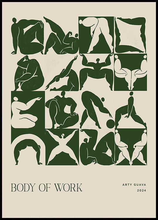 Cuerpo de trabajo (bosque) Póster