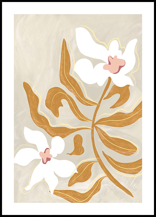 Póster Flor de flor
