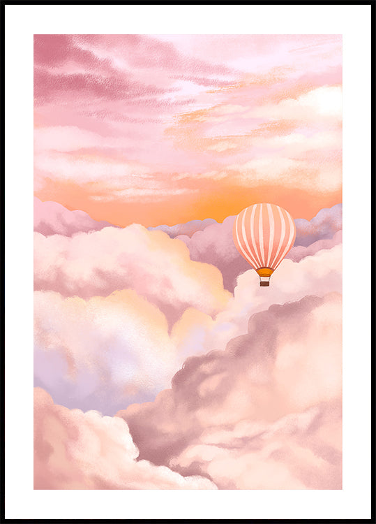 En las nubes Póster