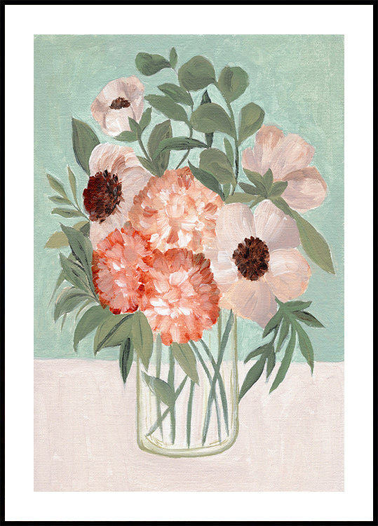 Bellezas de jardín Póster