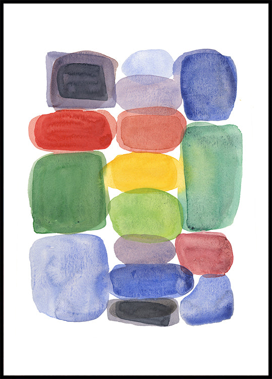 Bloques de color 2 Póster