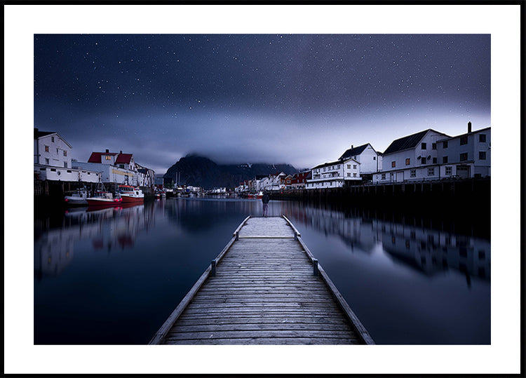 Cuando la noche cae del cielo Póster