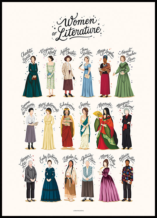 Mujeres de literatura Póster