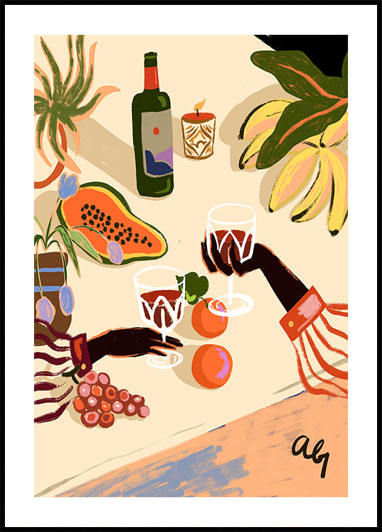 Saludos a ti Póster