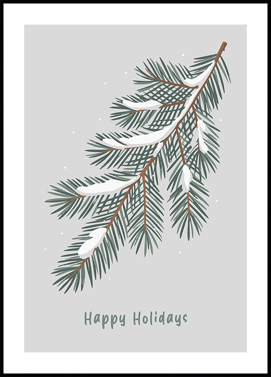 Happy Holidays Plakat