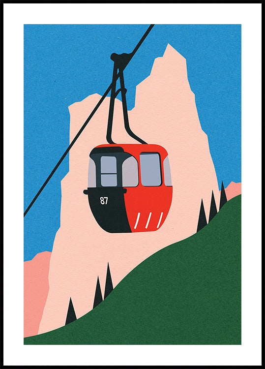 Póster Alpes de Allgäu