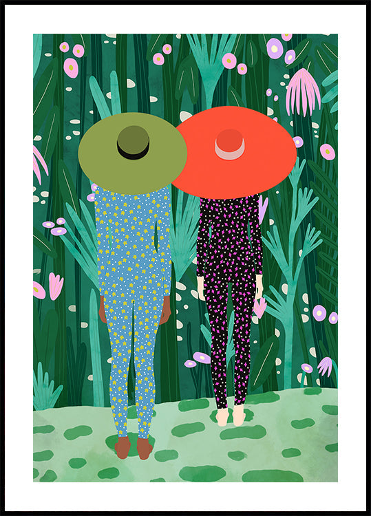 Pijamas de la selva Póster