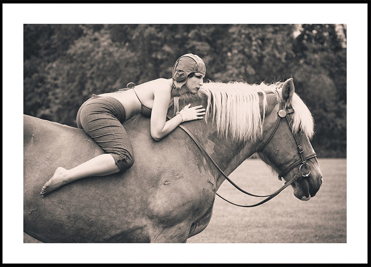 A las carreras Póster