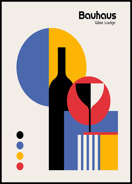 Póster Bauhaus Wine Lodge