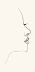 Line Art Siluette Plakat - Posterbox.dk