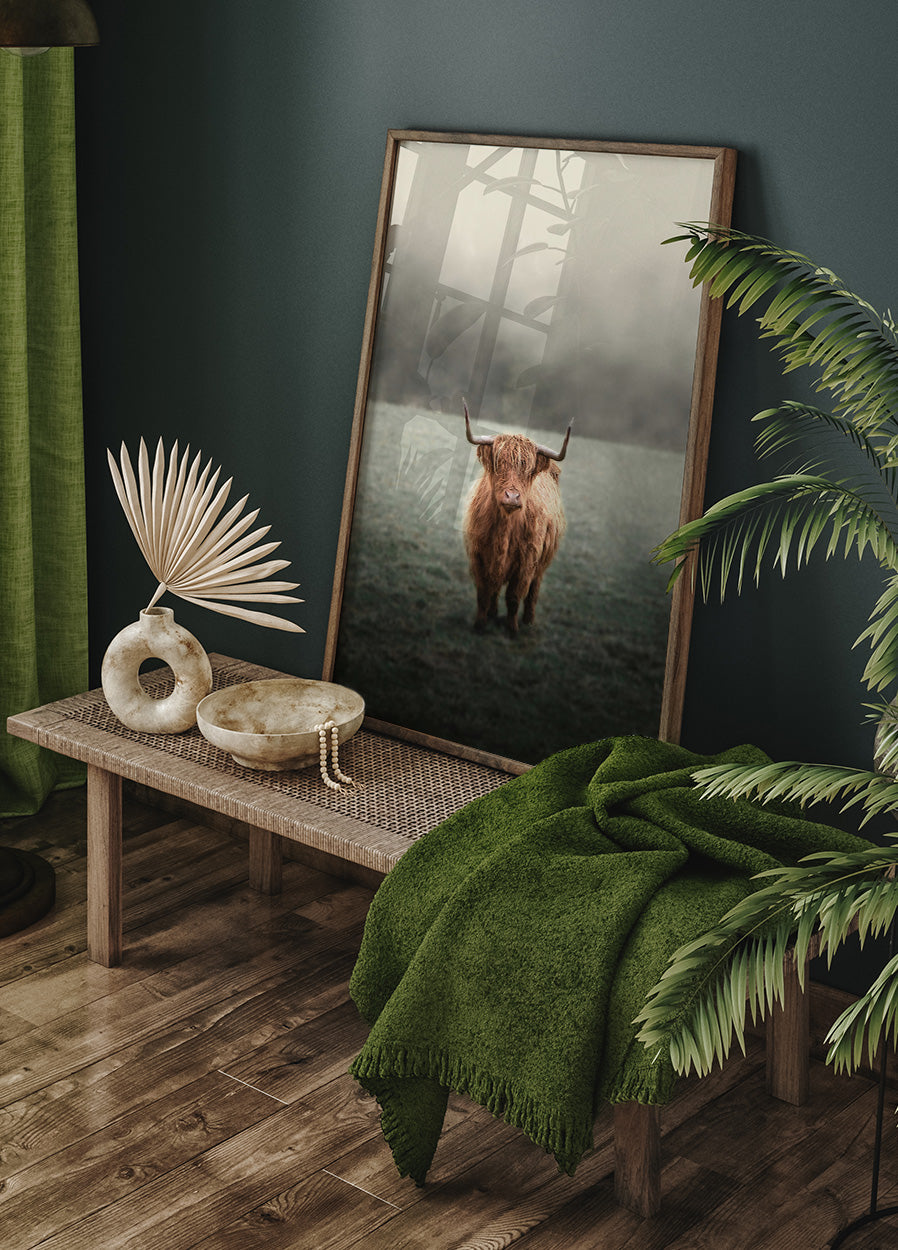 Yak in The Field Plakat - Posterbox.dk