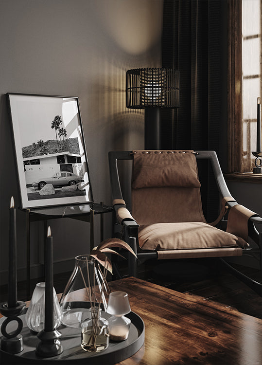 Paseo en Palm Springs II Póster