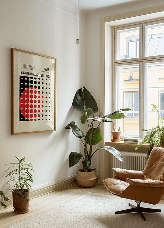 Ausstellung de la Bauhaus Póster