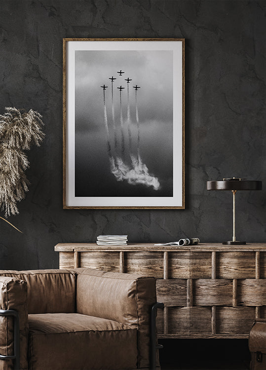 Seis en la nube Póster