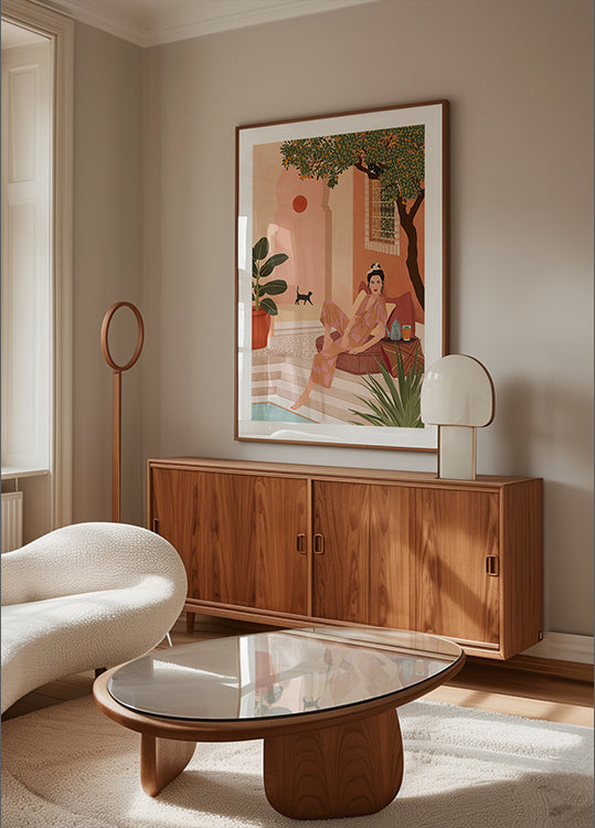 Póster Jardín secreto