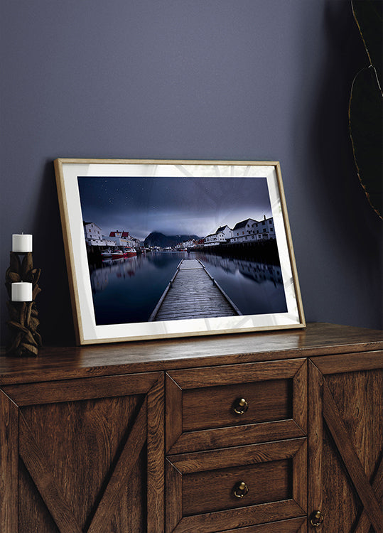 Cuando la noche cae del cielo Póster