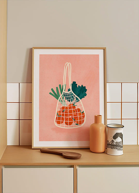 Frutas Y Verduras Póster