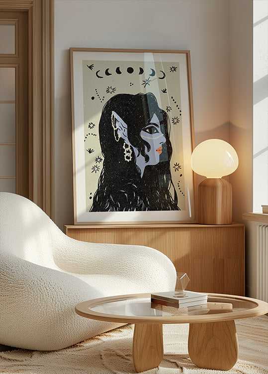 retrato de una sirena