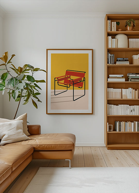 Silla Wassily Marcel Breuer Póster