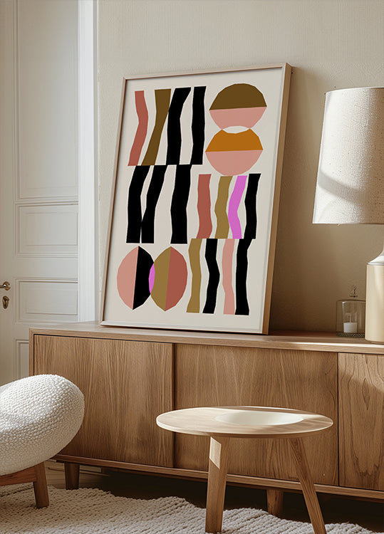 Composición abstracta 26 Póster